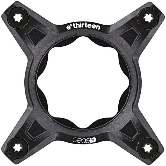 e*thirteen e*spec 104BCD Aluminum Direct Mount Spider - 104BCD 55mm CL Incl. Bolts TQ HPR50 BLK Chainrings E*thirteen   