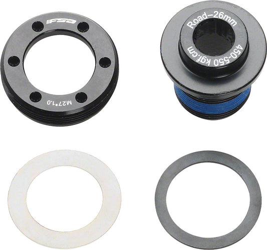 Full Speed Ahead Self Extracting Left Crank Arm Bolt Carbon Mega Exo Road Cranks Crank Bolts and Parts FSA   