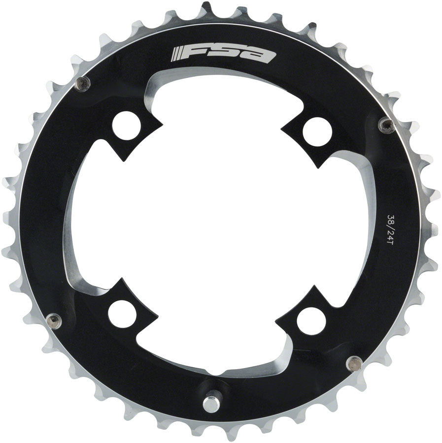 Full Speed Ahead Pro MTB 11-Speed Chainring 38t 96mm Black Chainrings FSA   