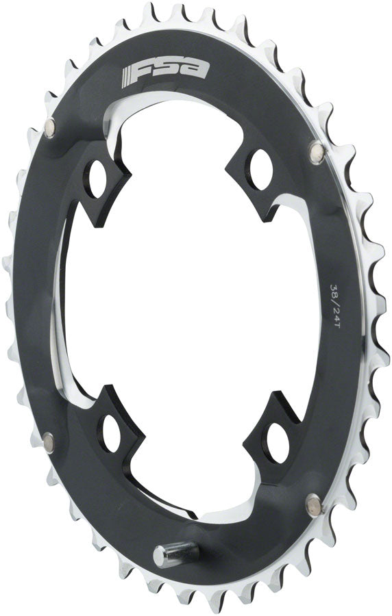 Full Speed Ahead Pro MTB 11-Speed Chainring 38t 96mm Black Chainrings FSA   