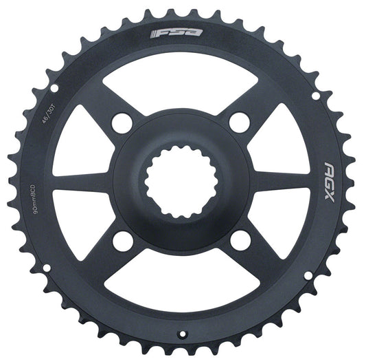 Full Speed Ahead Gossamer AGX Direct Mount Chainring - 46t Black Chainrings FSA   