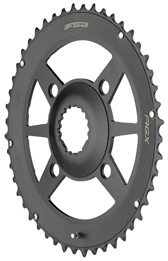 Full Speed Ahead Gossamer AGX Direct Mount Chainring - 48t Black Chainrings FSA   