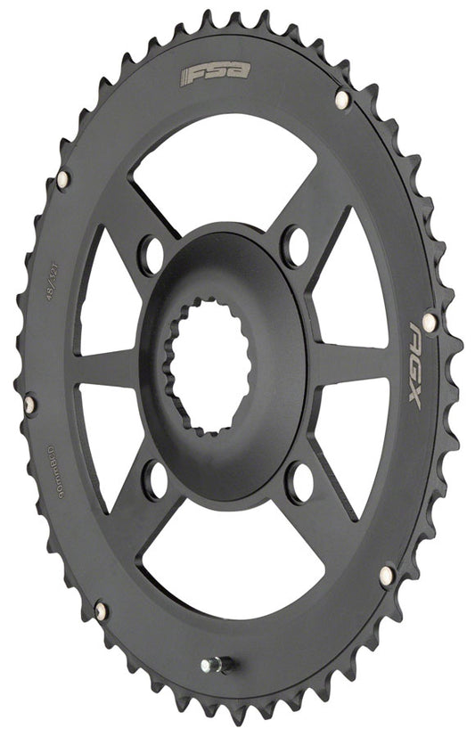 Full Speed Ahead Gossamer AGX Direct Mount Chainring - 48t Black Chainrings FSA   