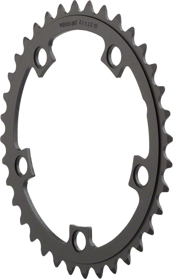 Full Speed Ahead Pro Road Chainring - 36t 110 BCD Aluminum N11 Black Chainrings FSA   