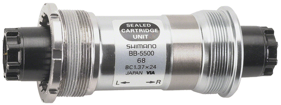 Shimano 105 BB-5500 68x109.5mm Octalink V1 Spline English Bottom Bracket Bottom Brackets Shimano   