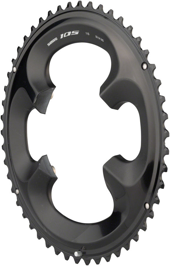 Shimano 105 FC-R7000 50t 4x110 bcd Asymmetric Chainring Black Chainrings Shimano   