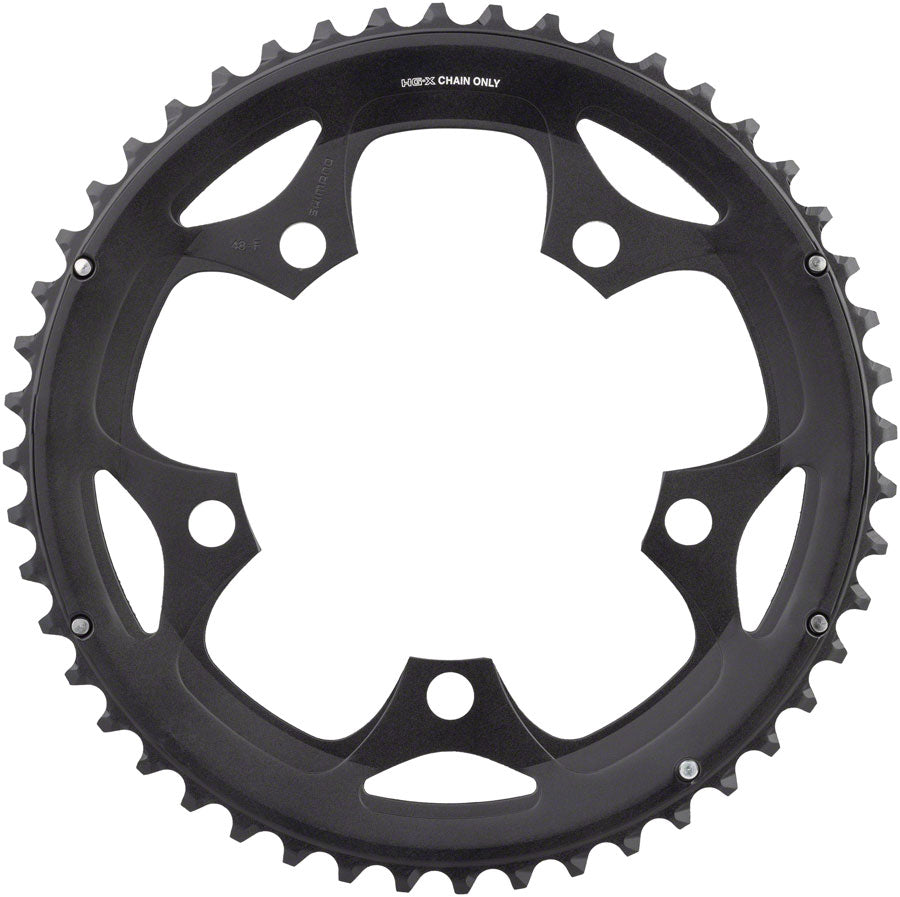 Shimano FC-R460 Chainring - 48t 5-Bolt 110 BCD Black Chainrings Shimano   