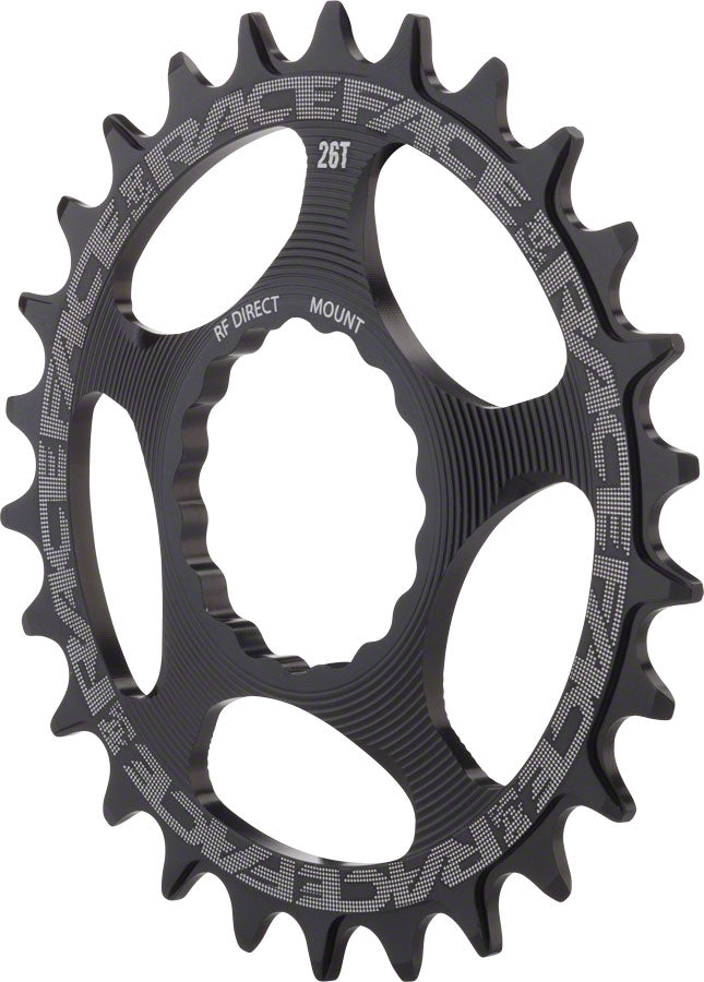 RaceFace Narrow Wide Chainring: Direct Mount CINCH 26t Black Chainrings Race Face   
