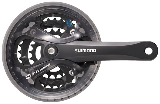 Shimano Acera FC-M361 Crankset - 175mm 7/8-Speed 48/38/28t 104/64 BCD Square Taper JIS Spindle Interface BLK Cranksets and Arms Shimano   