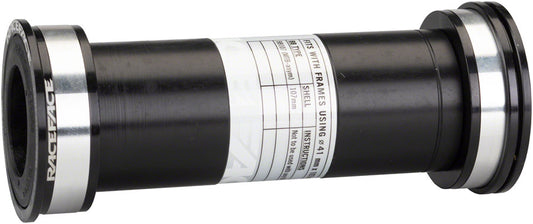 RaceFace EXI BB124 Bottom Bracket 41mm ID x 124mm Shell x 24mm Spindle Double Row Bearing External Seal Bottom Brackets Race Face   