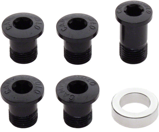 Campagnolo Ultra-Torque/Over-Torque Chainring Bolts 2011-2014 Black Chainring Bolts and Hardware Campagnolo   