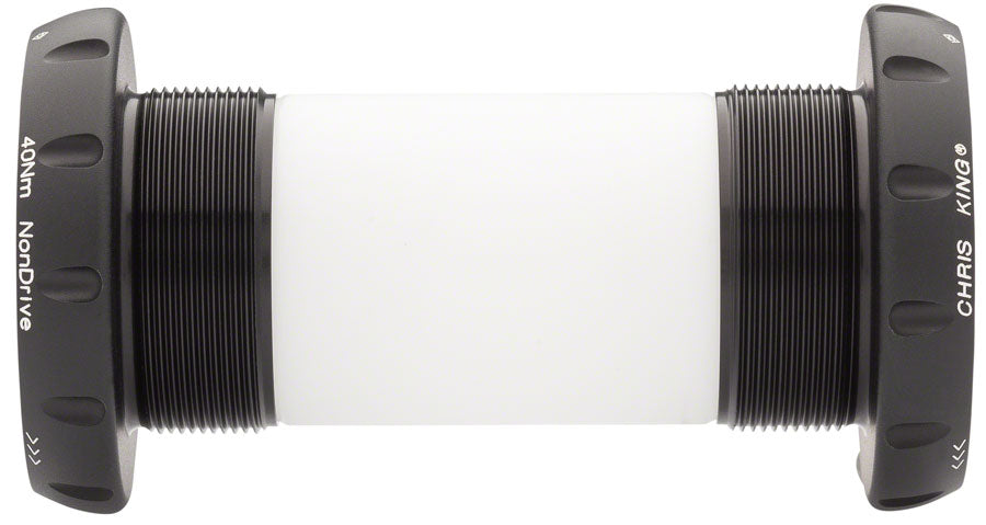 Chris King ThreadFit 30 Bottom Bracket Fit Kit 2 - English For DUB Road Matte Jet Bottom Brackets Chris King   