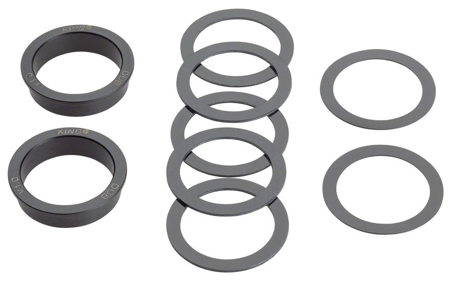 Chris King ThreadFit 30 Bottom Bracket Fit Kit 1 - English For DUB Mountain Silver Bottom Brackets Chris King   