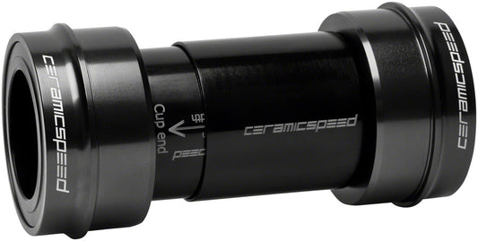 CeramicSpeed PF30 Road Bottom Bracket - DUB Road Spindle Black Bottom Brackets CeramicSpeed   