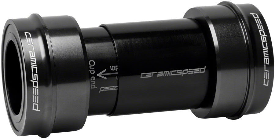 CeramicSpeed PF30 Road Bottom Bracket - DUB Road Spindle Coated Races Black Bottom Brackets CeramicSpeed   