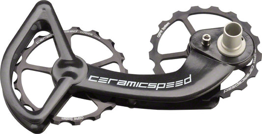CeramicSpeed OSPW Pulley Wheel System Shimano 9000/6800 Series - Alloy Pulley Carbon Cage BLK Cage Assembly CeramicSpeed   