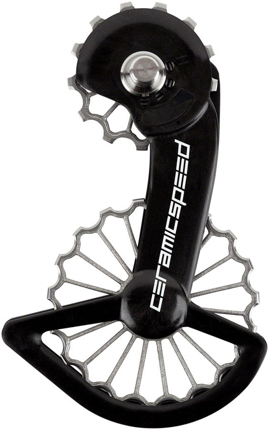 CeramicSpeed OSPW Pulley Wheel System Shimano Dura-Ace 9250/Ultegra 8150 - Coated Races 3D Printed Ti Pulley Carbon Cage Cage Assembly CeramicSpeed   