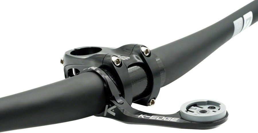 K-EDGE Wahoo MAX XL Computer Mount - 35.0mm Black Anodize Computers and Accessories K-Edge   