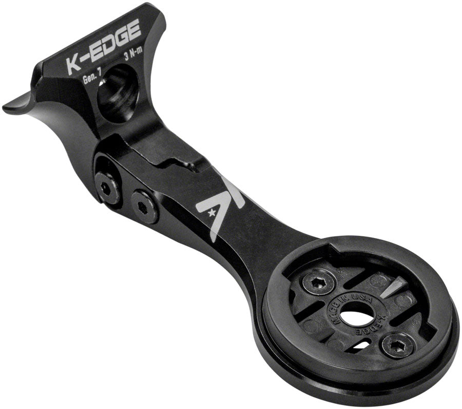 K-EDGE Garmin Gen 7 Madone/Emomda Computer Mount - Black Anodize Computers and Accessories K-Edge   
