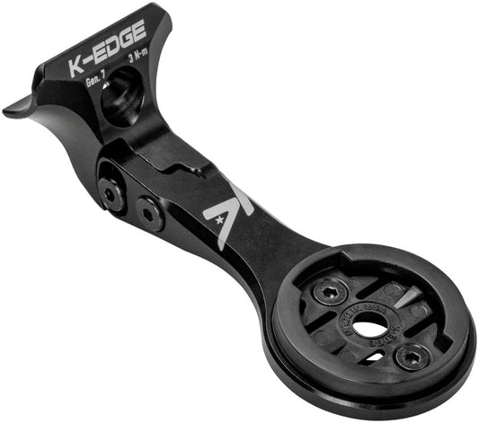 K-EDGE Garmin Gen 7 Madone/Emomda Computer Mount - Black Anodize Computers and Accessories K-Edge   