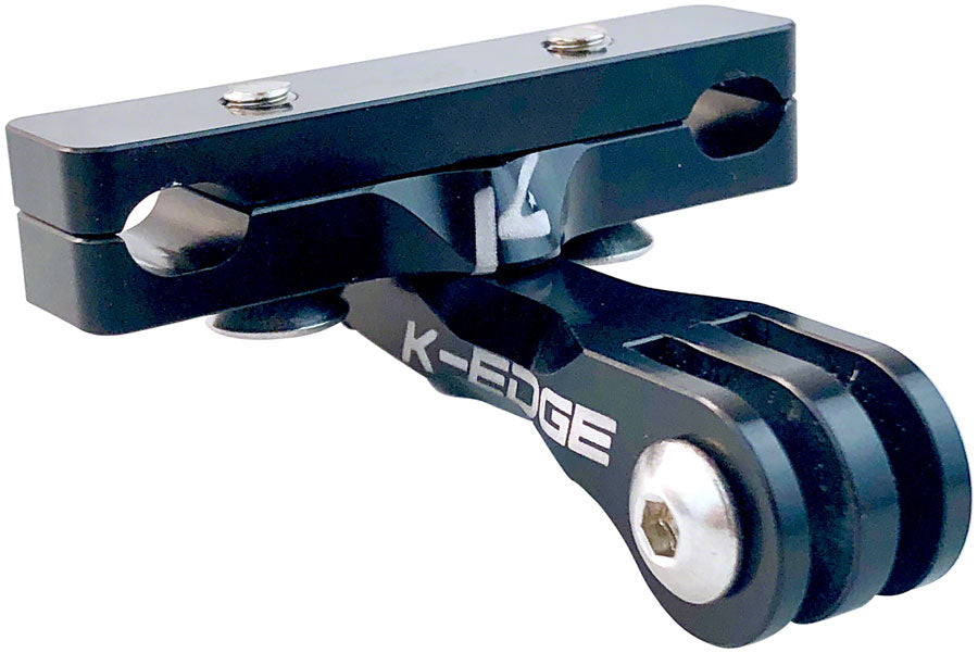 K-EDGE Go BIG Pro Saddle Rail Camera Mount GoPro Garmin Shimano BLK Camera Mounts K-Edge   