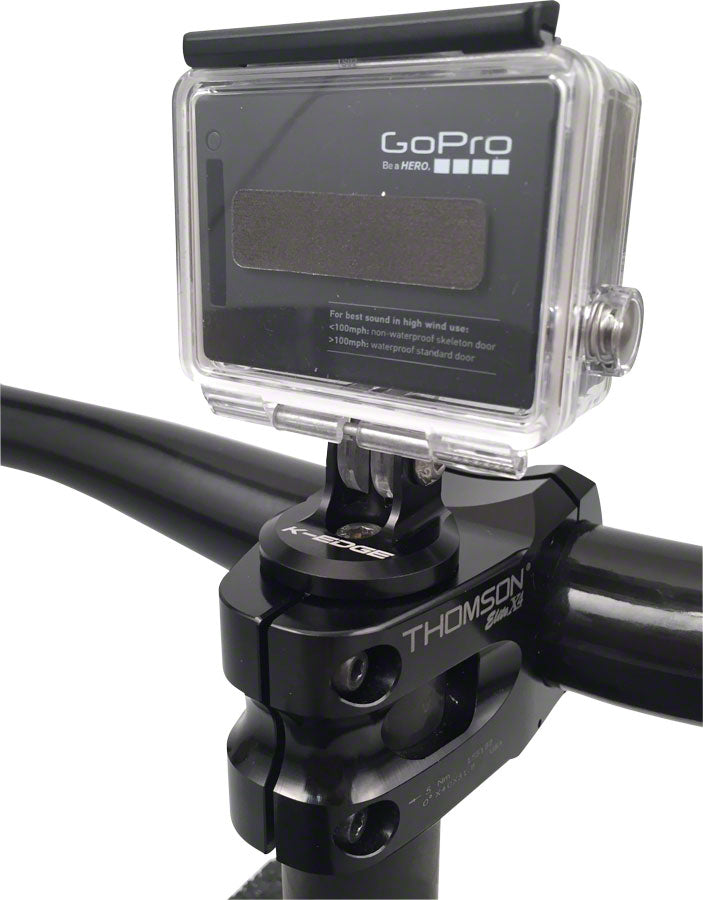 K-EDGE Go Big GoPro Top Cap Mount Black Camera Mounts K-Edge   
