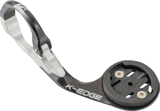 K-EDGE Garmin Race Handlebar Mount: 31.8mm Black/Silver Computers and Accessories K-Edge   