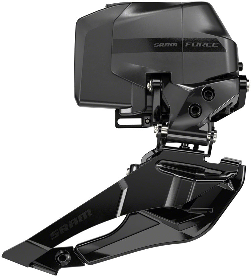 SRAM Force AXS eTap Front Derailleur - 2x12-Speed Braze-On Battery Not Included Iridescent Gray D2 Front Derailleurs and Parts SRAM   