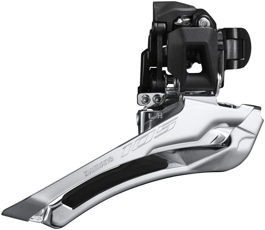 Shimano 105 FD-R7100-BS Front Derailleur - 12-Speed Double 31.8/28.6mm Band Clamp Down-Swing Down-Pull 52t Max Front Derailleurs and Parts Shimano   