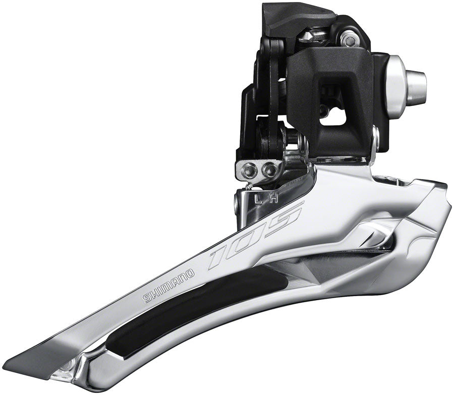 Shimano 105 FD-R7100-F Front Derailleur - 12-Speed Double Braze-On Down-Swing Down-Pull 52t Max Front Derailleurs and Parts Shimano   