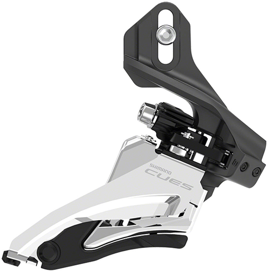 Shimano CUES FD-U6000-D Front Derailleur - 10/11-Speed Double Side Swing Direct Mount 36/40t Max BLK/Silver Front Derailleurs and Parts Shimano   
