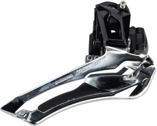 Shimano 105 FD-R7000-BLL Front Derailleur - 11-Speed Double 34.9mm Clamp Band Down-Swing BLK Front Derailleurs and Parts Shimano   