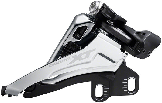 Shimano XT FD-M8100-E Front Derailleur - 2x12 E2-Direct Mount Front Side-Swing BLK Front Derailleurs and Parts Shimano   