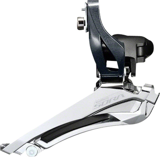 Shimano Sora FD-R3000 9-Speed Double 34.9/31.8/28.6mm Front Derailleur only compatible Sora R3000 2x left shifter Front Derailleurs and Parts Shimano   