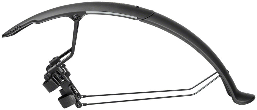 Topeak Tetrafender G2 Rear Fender - Fits Up To 650/700 x 50 Gravel Tire BLK Clip-On Fender Topeak   