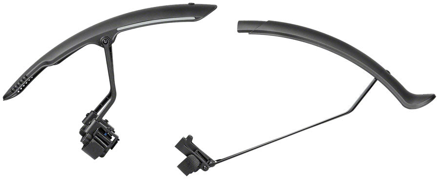 Topeak Tetrafender G2 Rear Fender - Fits Up To 650/700 x 50 Gravel Tire BLK Clip-On Fender Topeak   