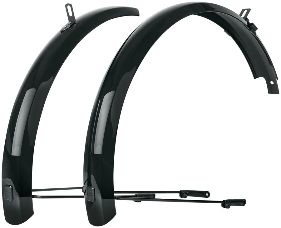 SKS B53 Bluemels Full Coverage Fender Set - 53mm 20 x 1-1.9" Black Full Coverage Fender SKS   