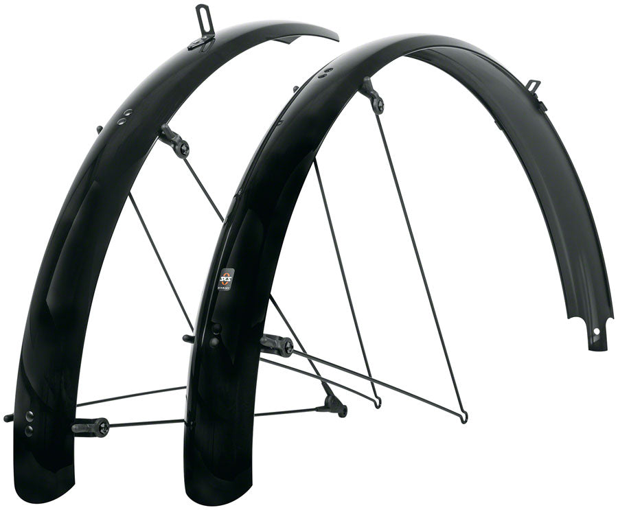 SKS B60 Bluemels Full Coverage Fender Set - 60mm 26 x 1.6-2.1" Black Full Coverage Fender SKS   