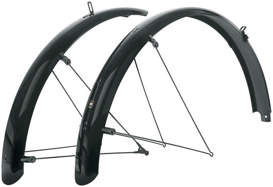 SKS B69 Bluemels Full Coverage Fender Set - 69mm 27.5/29/700 x 2.5 Black Full Coverage Fender SKS   