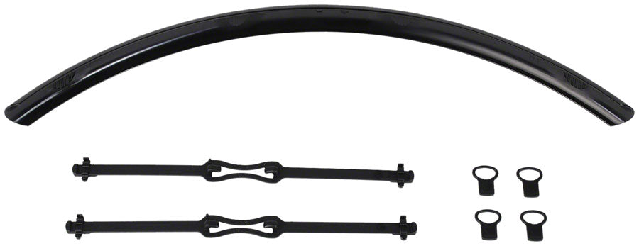 Ortlieb Quick-Rack Mudguard - 38mm Black Bicycle Mounted Rack Part Ortlieb   