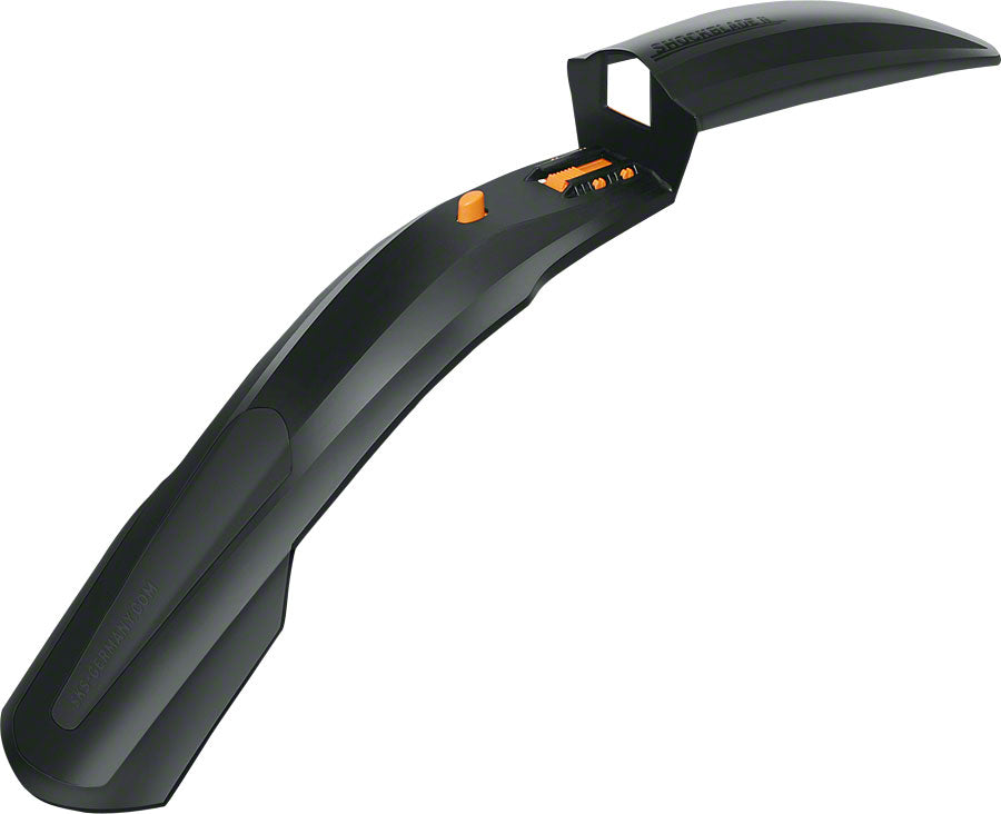 SKS Shockblade Dark 26" and 27.5" Front Fender: Matte Black Clip-On Fender SKS   