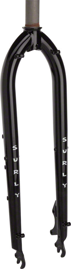 Surly Krampus 29" QR Fork 1-1/8" Straight Steerer Black Rigid Mountain Fork Surly   