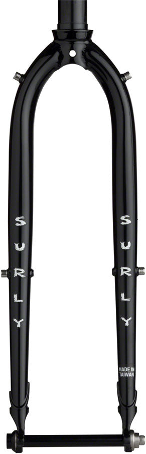 Surly Midnight Special 650b Fork 1-1/8" 50mm Offset Black Road Fork Surly   