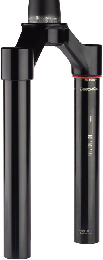 RockShox CSU - Debonair 29 Boost 44 Offset Aluminum Taper BLK Ano SID 35mm Ultimate C1 100-120mm 2021 Crown/Steerer/Uppertube Assembly RockShox   