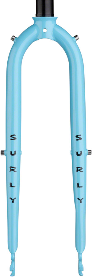 Surly Preamble 650b Fork 9x100mm QR 1-1/8" Straight Steerer Steel Skyrim Blue Cyclocross/Hybrid Fork Surly   