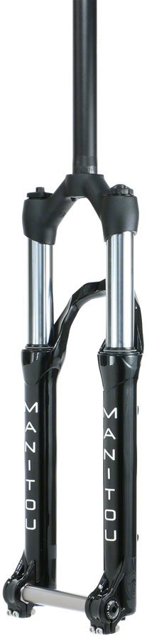 Manitou Circus Comp Suspension Fork - 26" 100 mm 20 x 110 mm 41 mm Offset Gloss BLK Straight Steer Suspension Fork Manitou   