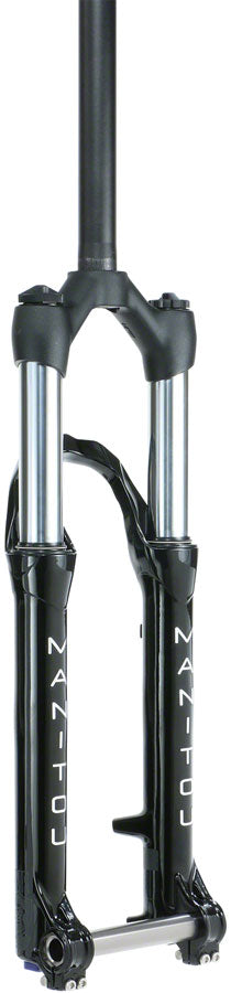 Manitou Circus Comp Suspension Fork - 26" 100 mm 20 x 110 mm 41 mm Offset Gloss BLK Straight Steer Suspension Fork Manitou   