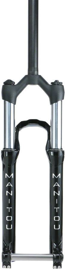 Manitou Circus Comp Suspension Fork - 26" 100 mm 20 x 110 mm 41 mm Offset Gloss BLK Straight Steer Suspension Fork Manitou   