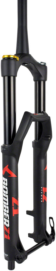 Marzocchi Bomber Z1 Coil Suspension Fork - 27.5" 180 mm 15 x 110 mm 44 mm Offset Matte BLK GRIP Sweep Adjust Suspension Fork Marzocchi   