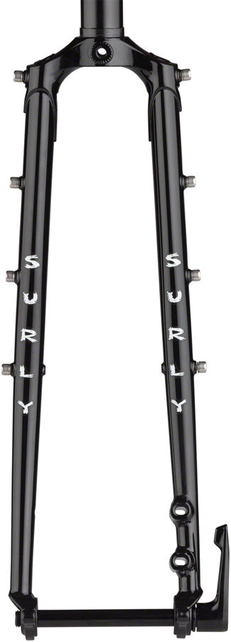 Surly Disc Trucker Fork - 700c 1-1/8" Straight 100x12 mm Thru-Axle Steel Disc BLK Cyclocross/Hybrid Fork Surly   